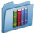Blue Library Icon
